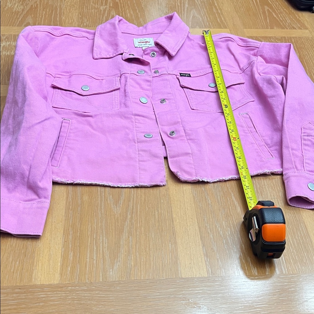 Wrangler Bright Pink Denim Jacket